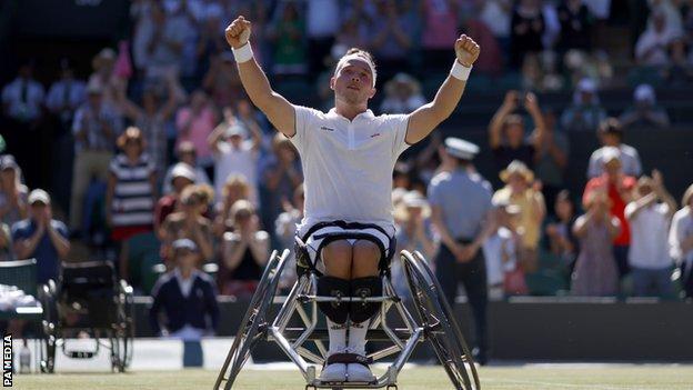 Alfie Hewett.