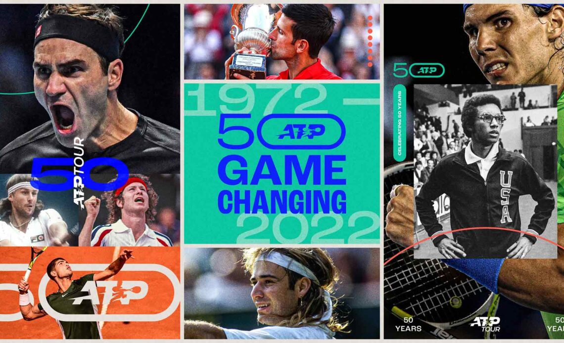 ATP Kicks Off 'Game Changing' 50th Anniversary Campaign | ATP Tour