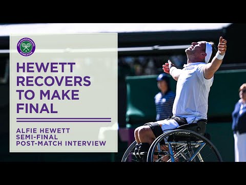 Alfie Hewett Into First Wimbledon Singles Final | Wimbledon 2022