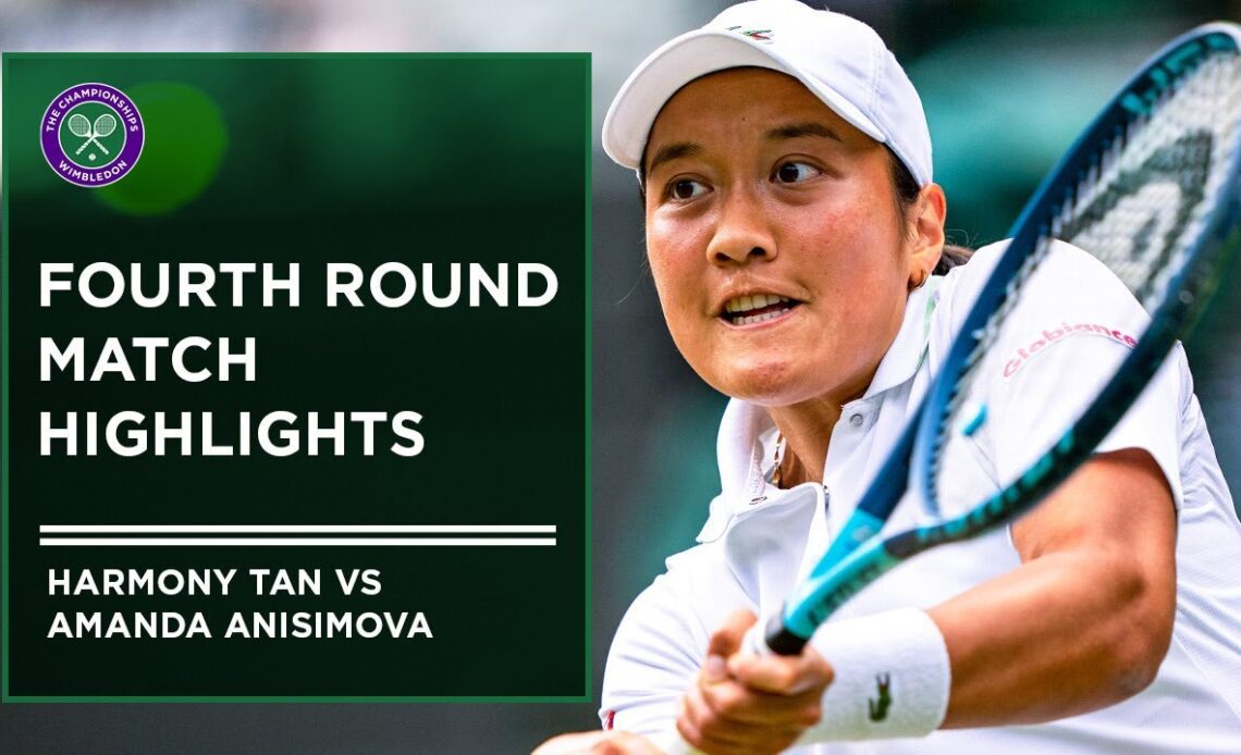 Amanda Anisimova vs Harmony Tan | Match Highlights | Wimbledon 2022
