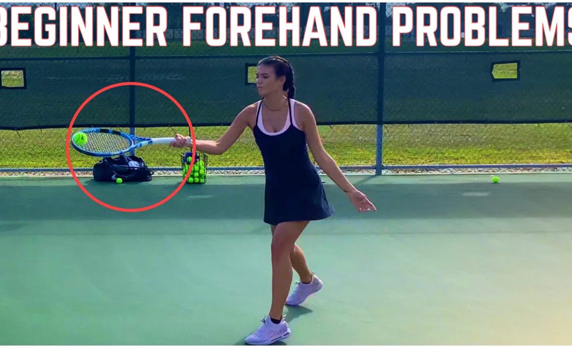 Beginner Forehand Problems | Tennis Lesson