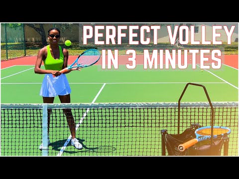 Beginner Tennis Lesson | Forehand & Backhand Volley Progressions