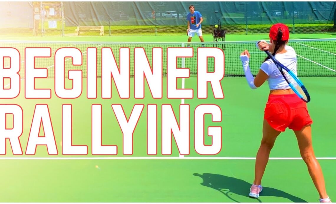 Beginner Tennis Rally Lesson | How to Keep The Ball in Play