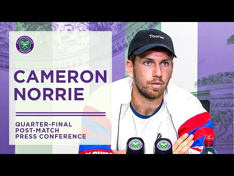 Cameron Norrie Quarter-Final Press Conference | Wimbledon 2022