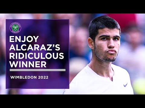 Carlos Alcaraz Keeps Match Alive with Incredible Shot | Wimbledon 2022