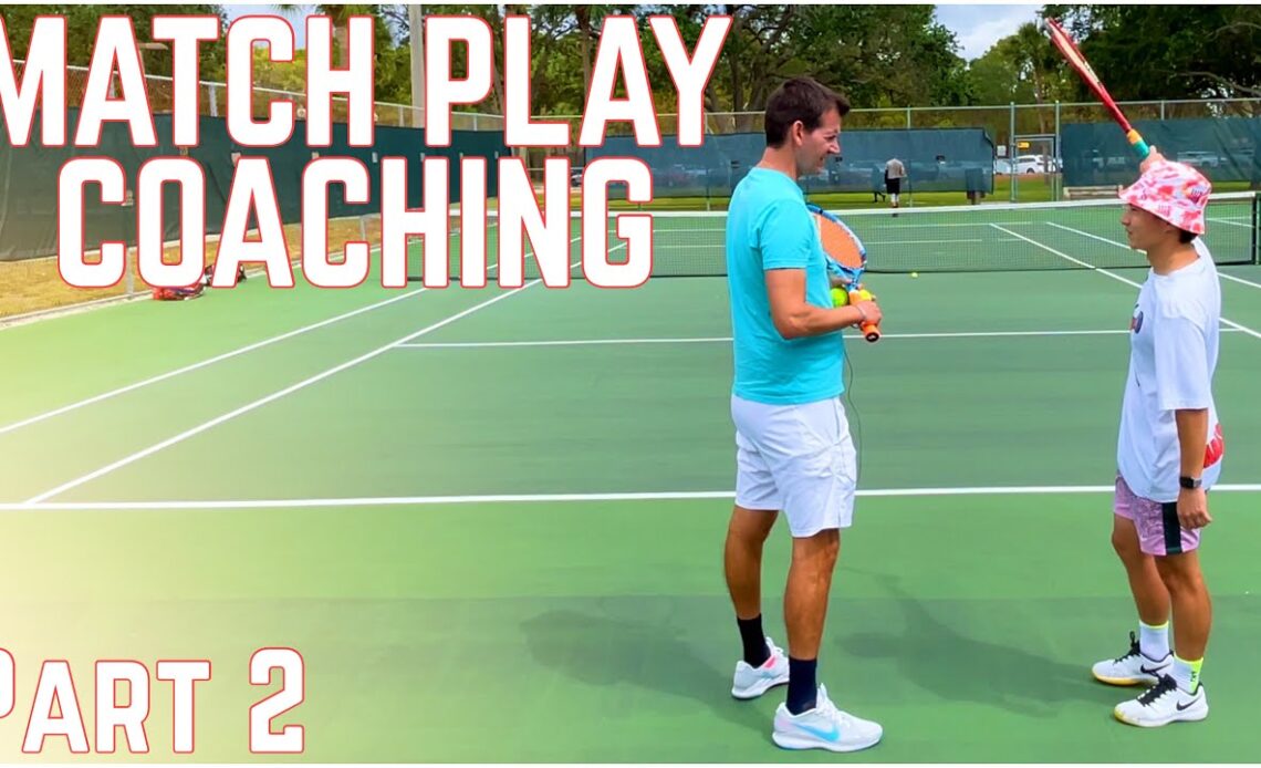 Coaching my Students During Tennis Match Play | Part 2 Wellington
