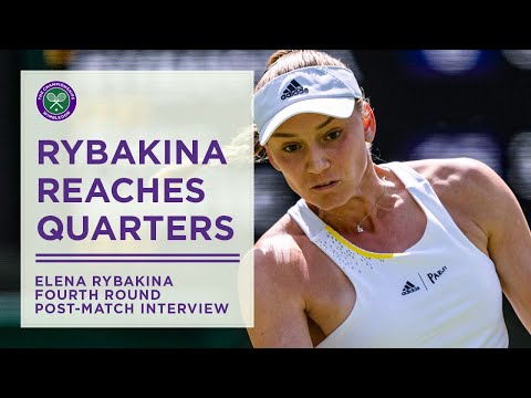 Elena Rybakina Reaches Quarter-Finals | Wimbledon 2022