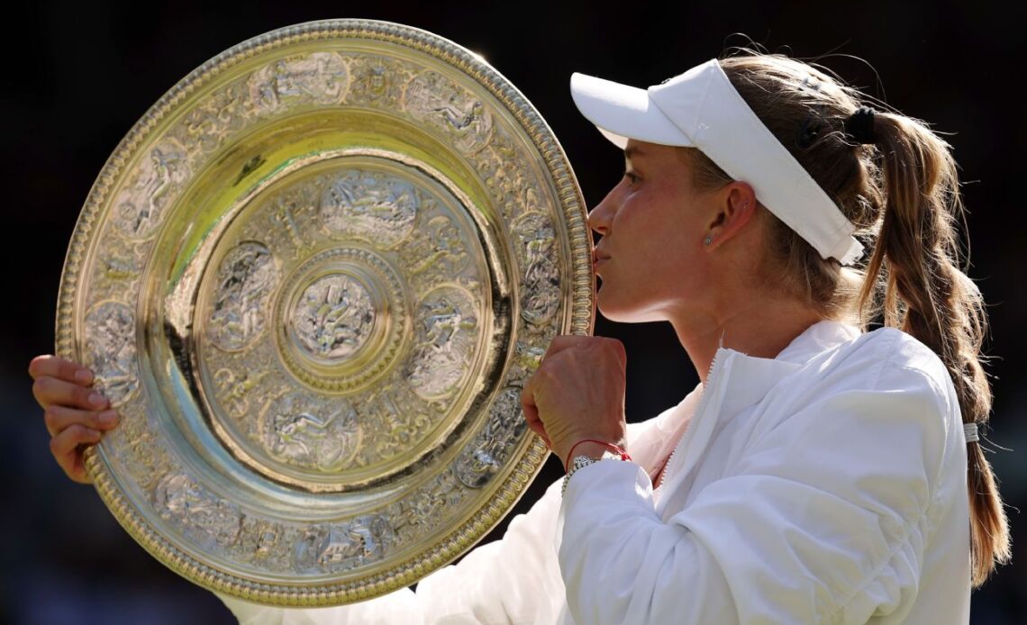 Elena Rybakina beats Ons Jabeur to win women's championship at Wimbledon