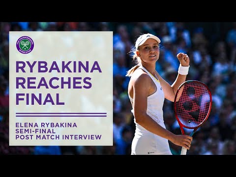 Elena Rybakina into Wimbledon Final | Wimbledon 2022