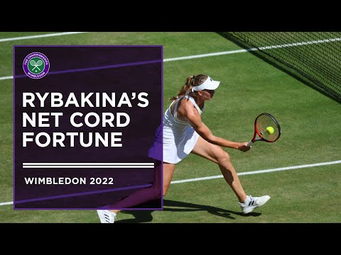 Elena Rybakina's Lucky Bounce | Wimbledon 2022