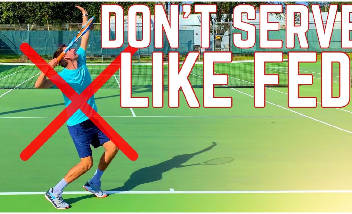 Federer Serve Problems at the Recreational Level