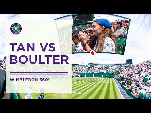Harmony Tan vs Katie Boulter | Wimbledon Uncovered in 360° | Wimbledon 2022