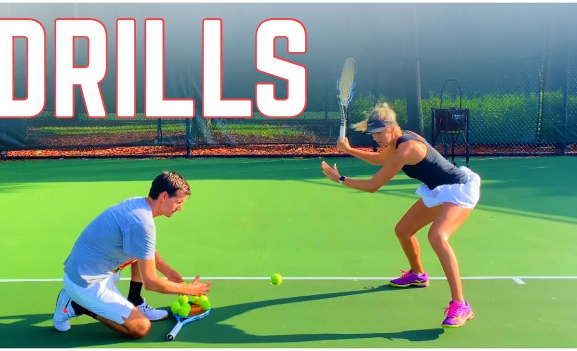 High Intensity Tennis Drills | Improve Your Footwork and Racquet Head Speed