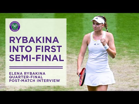 History Made as Elena Rybakina Reaches Semi-Final | Wimbledon 2022