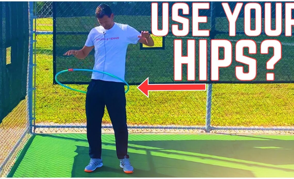 How to Correctly Use Your Hips on Forehand, Backhand, Serve | Tennis Technique