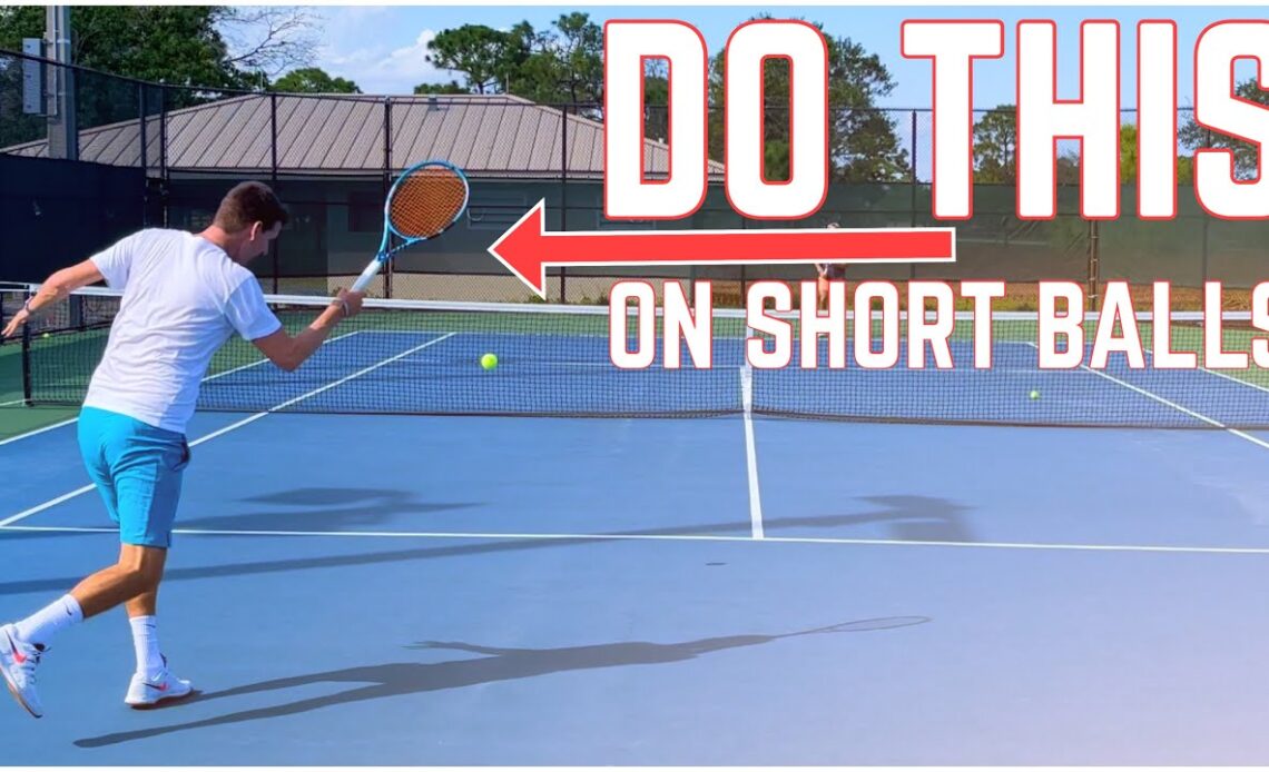 How to Play the Short Ball in Tennis | 4.5 NTRP Lesson