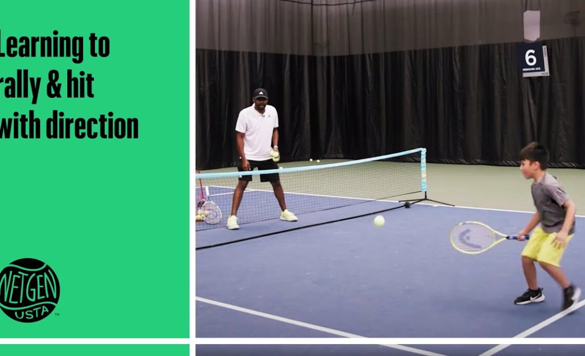 How to Rally & Hit with Direction | USTA Coaching