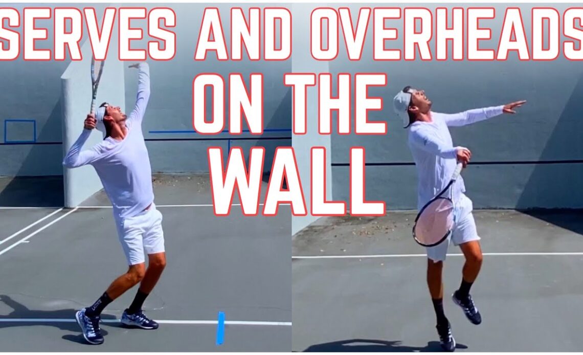 Improve Your Overhead & Serve on The Tennis Wall