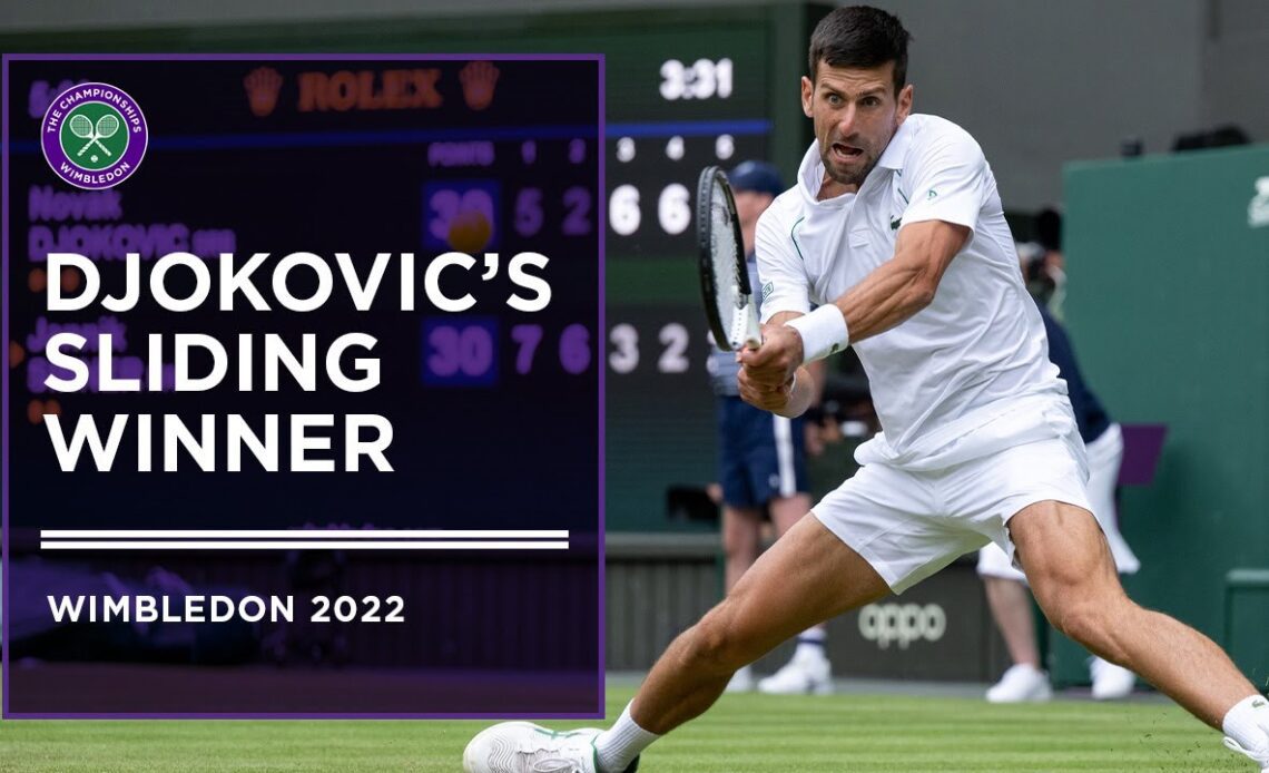 Is This Novak Djokovic's Best Shot of The Championships? | Wimbledon 2022