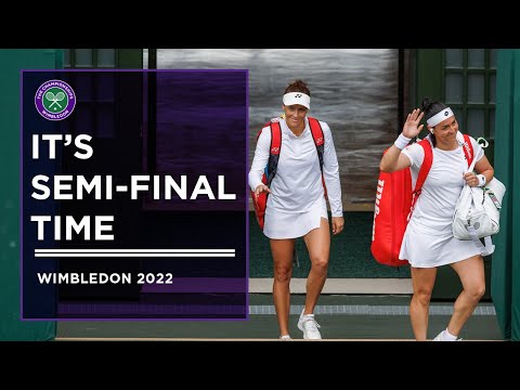 Jabeur and Maria get Semi-Finals Underway | Wimbeldon 2022