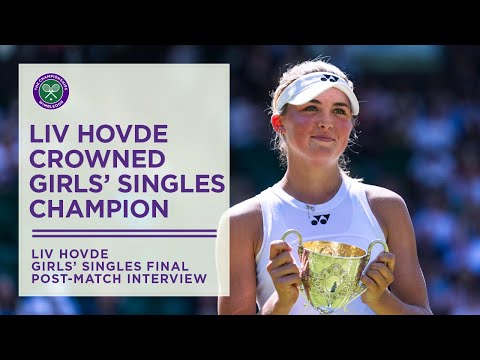 Liv Hovde Wins Girls' Singles Final | Wimbledon 2022