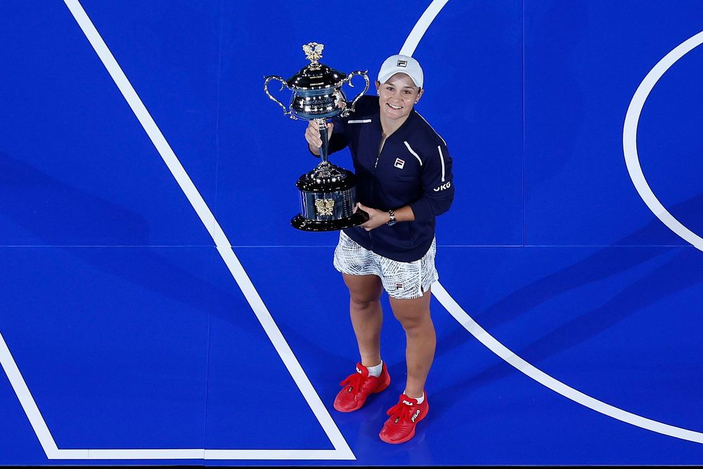 Ashleigh Barty claimed her third major title at the 2022 Australian Open without dropping a set, becoming the first home women&apos;s champion at the tournament since Chris O&apos;Neil in 1978.