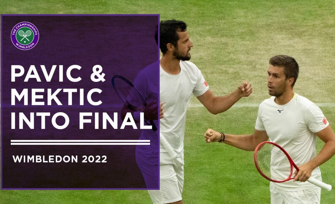 Mektic and Pavic into Gentlemen's Doubles Final | Wimbledon 2022