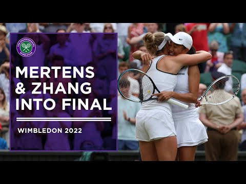 Mertens and Zhang into Wimbledon Final | Wimbledon 2022