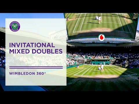 Mixed Invitational Doubles | Wimbledon Uncovered in 360°