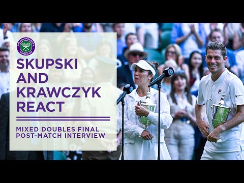 Neal Skupski and Desirae Krawczyk Post-Match Interview | Wimbledon 2022