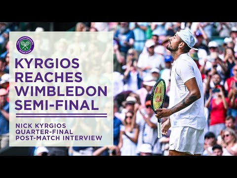 Nick Kyrgios Reaches Wimbledon Semi-Final | Wimbledon 2022