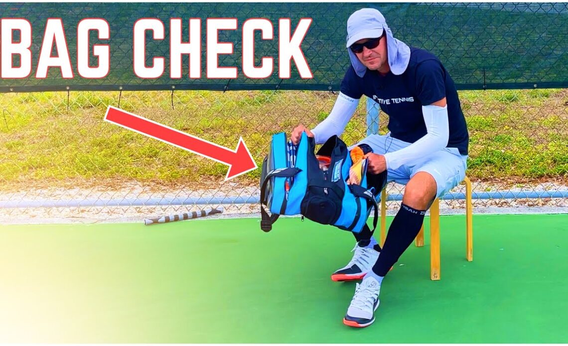 Nikola Aracic Bag Check | What I Have in my Tennis Bag for Teaching and Playing