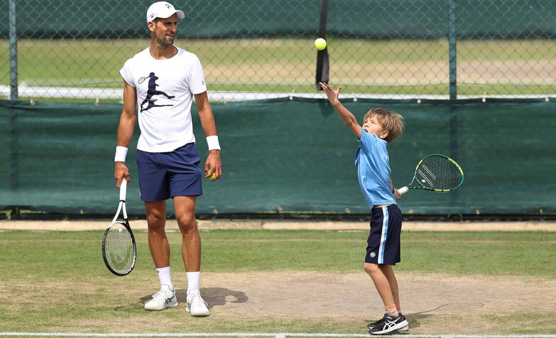 Novak Djokovic On Son Stefan: 'He's In Love With Tennis Right Now' | ATP Tour