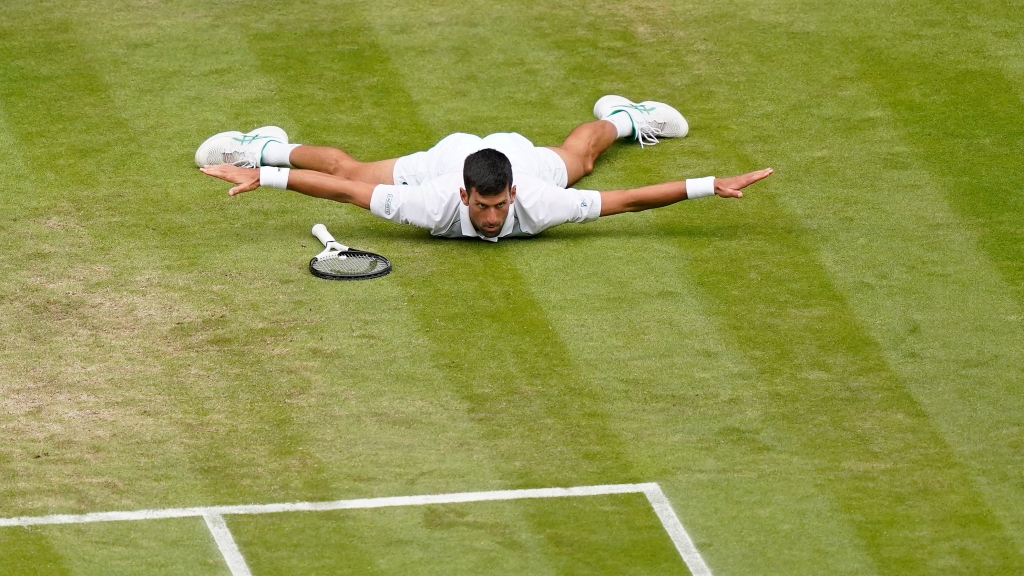 Novak Djokovic memes from Jannik Sinner match shot