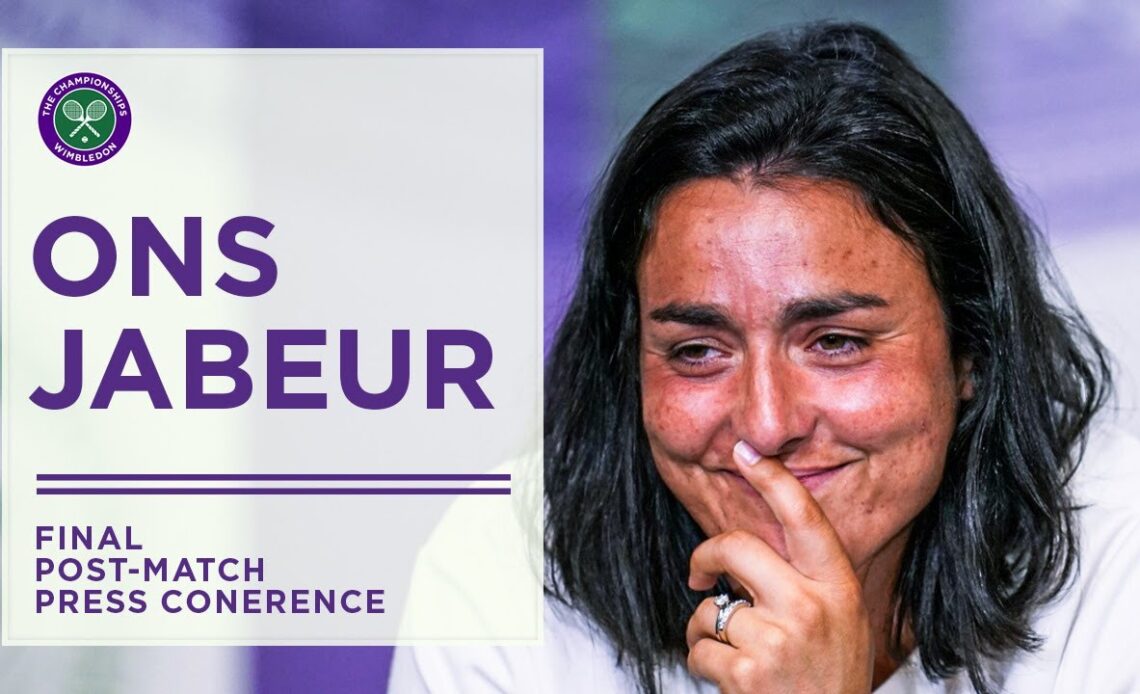 Ons Jabeur Final Post-Match Press Conference | Wimbledon 2022