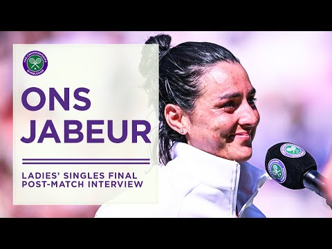 Ons Jabeur Ladies' Singles Final | Post-Match Interview | Wimbledon 2022