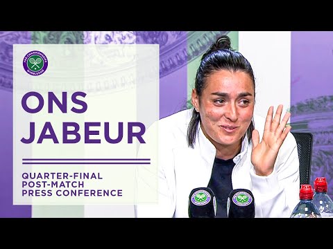 Ons Jabeur Quarter-Final Press Conference | Wimbledon 2022