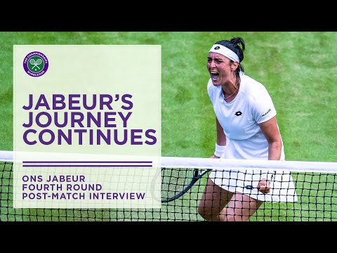 Ons Jabeur Reaches Quarter-Finals of Wimbledon | Wimbledon 2022