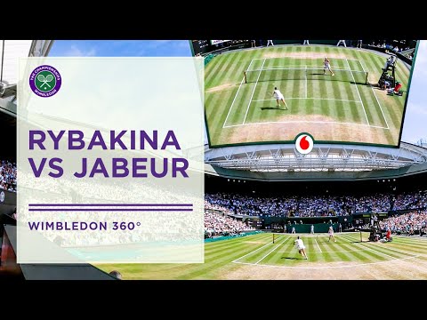 Ons Jabeur vs Elena Rybakina | Wimbledon Uncovered in 360° | Wimbledon 2022