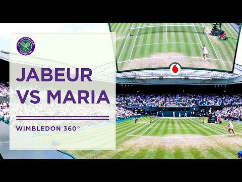 Ons Jabeur vs Tatjana Maria | Wimbledon Uncovered in 360° | Wimbledon 2022