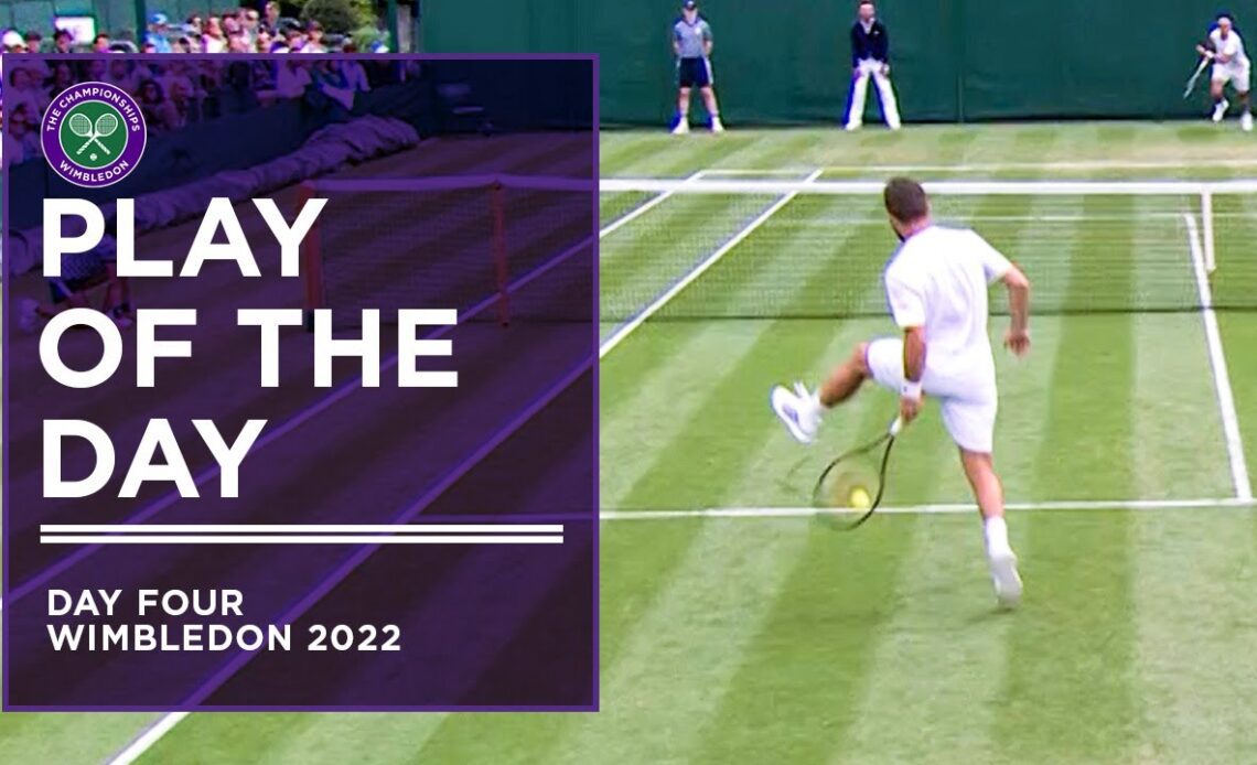Play Of The Day: Lorenzo Sonego | Wimbledon 2022