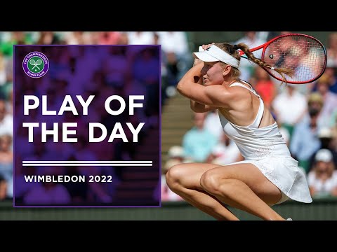 Play of the Day: Elena Rybakina | Wimbledon 2022