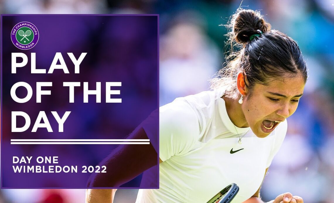 Play of the Day: Emma Raducanu | Wimbledon 2022