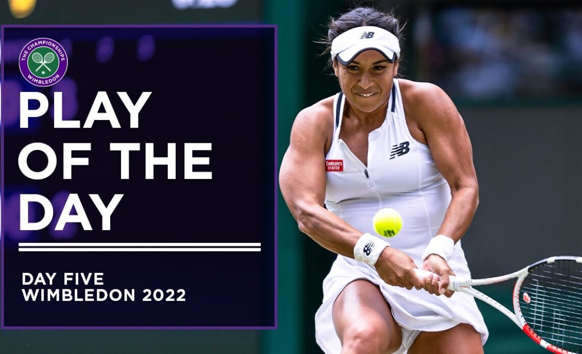 Play of the Day: Heather Watson | Wimbledon 2022