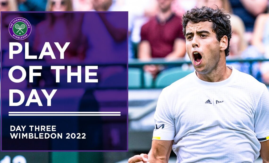Play of the Day: Jaume Munar | Wimbledon 2022