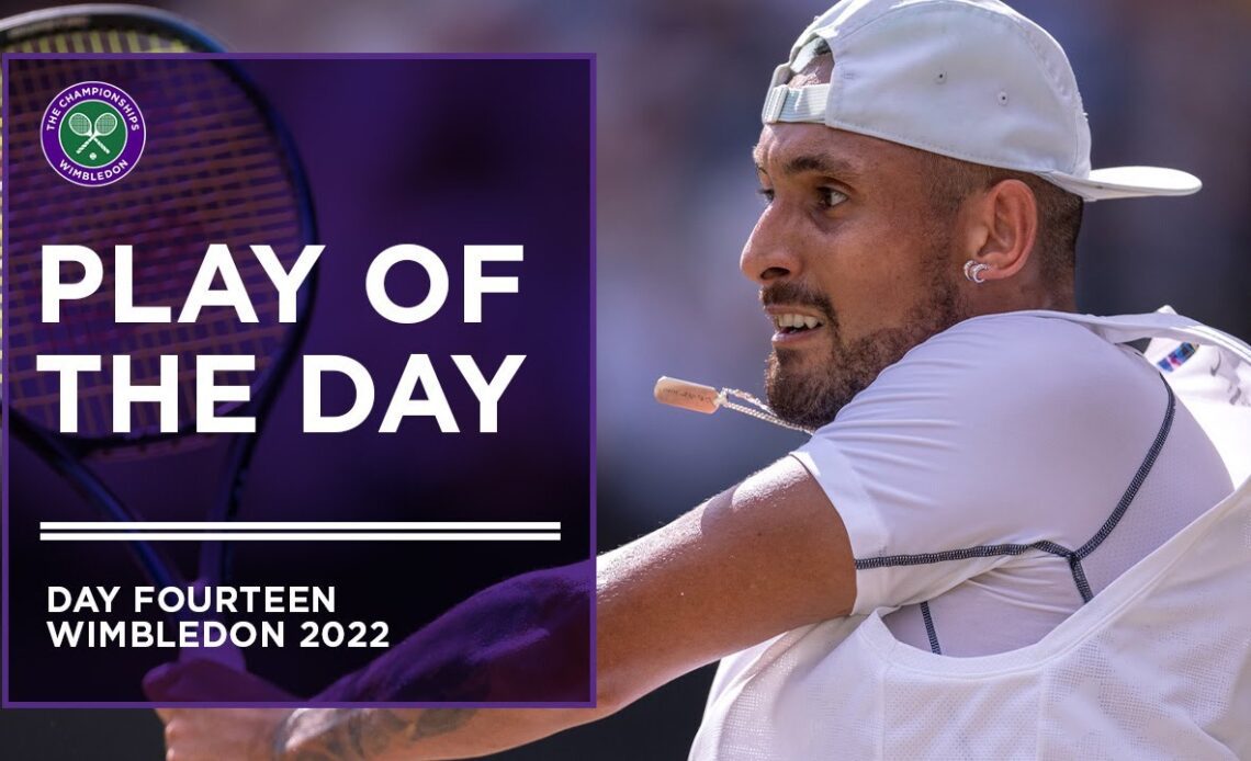 Play of the Day: Nick Kyrgios | Wimbledon 2022