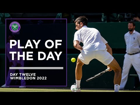 Play of the Day: Novak Djokovic | Wimbledon 2022