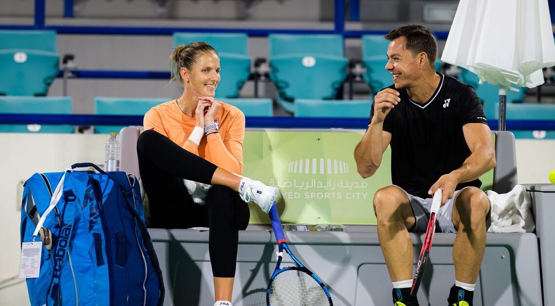 Pliskova announces split with coach Bajin