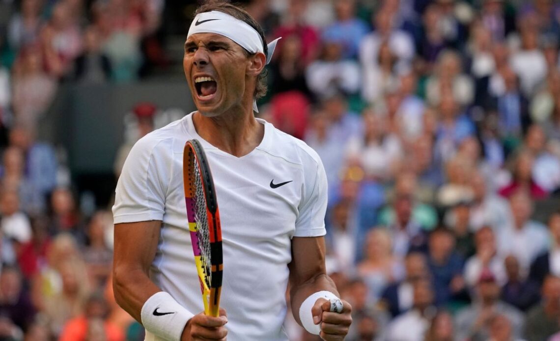 Rafael Nadal, Nick Kyrgios advance into Wimbledon men's quarterfinals