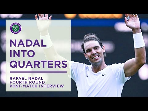 Rafael Nadal Reaches Wimbledon Quarter-Finals | Wimbledon 2022